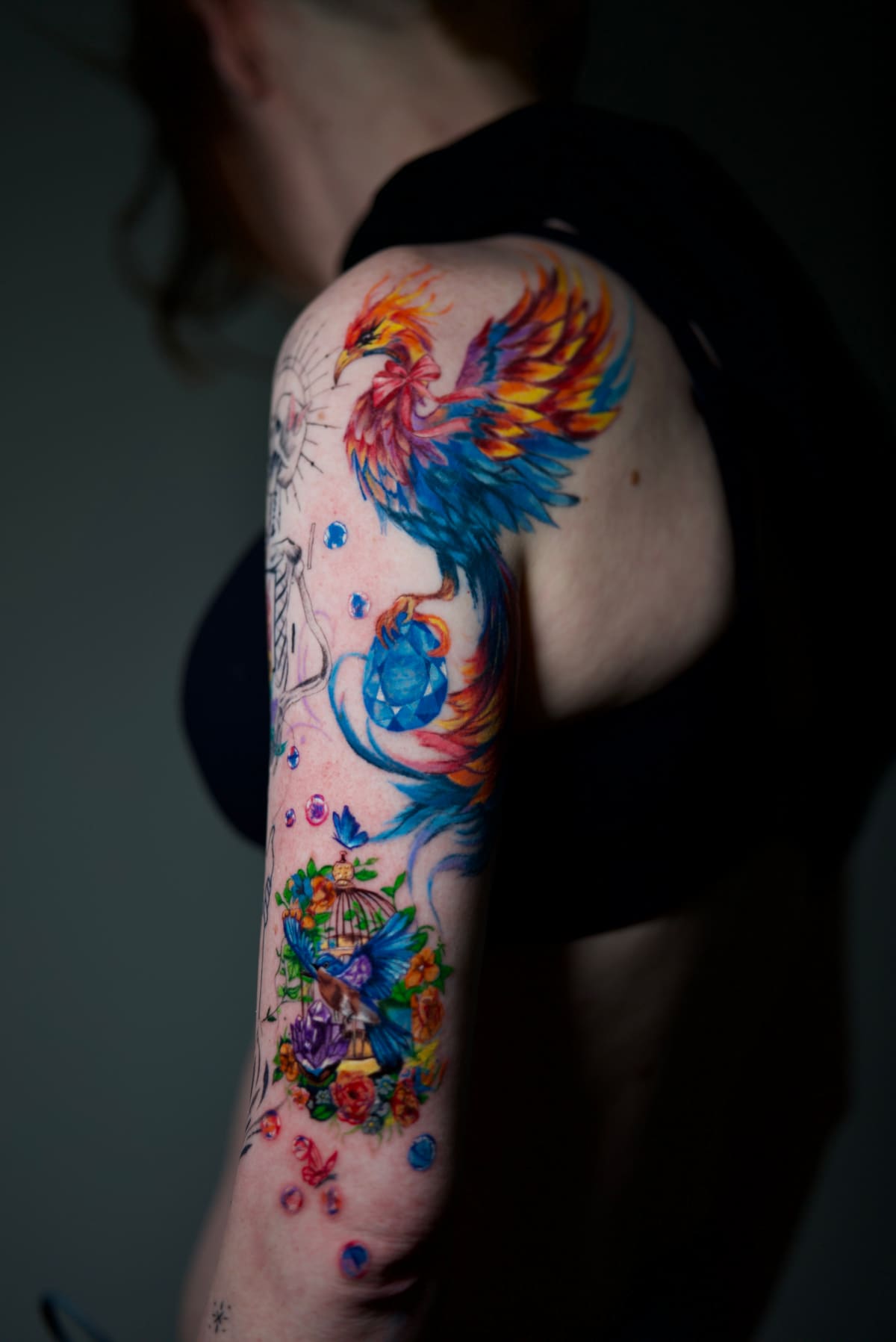 Color Realism & Pop Art tattoo by Aya