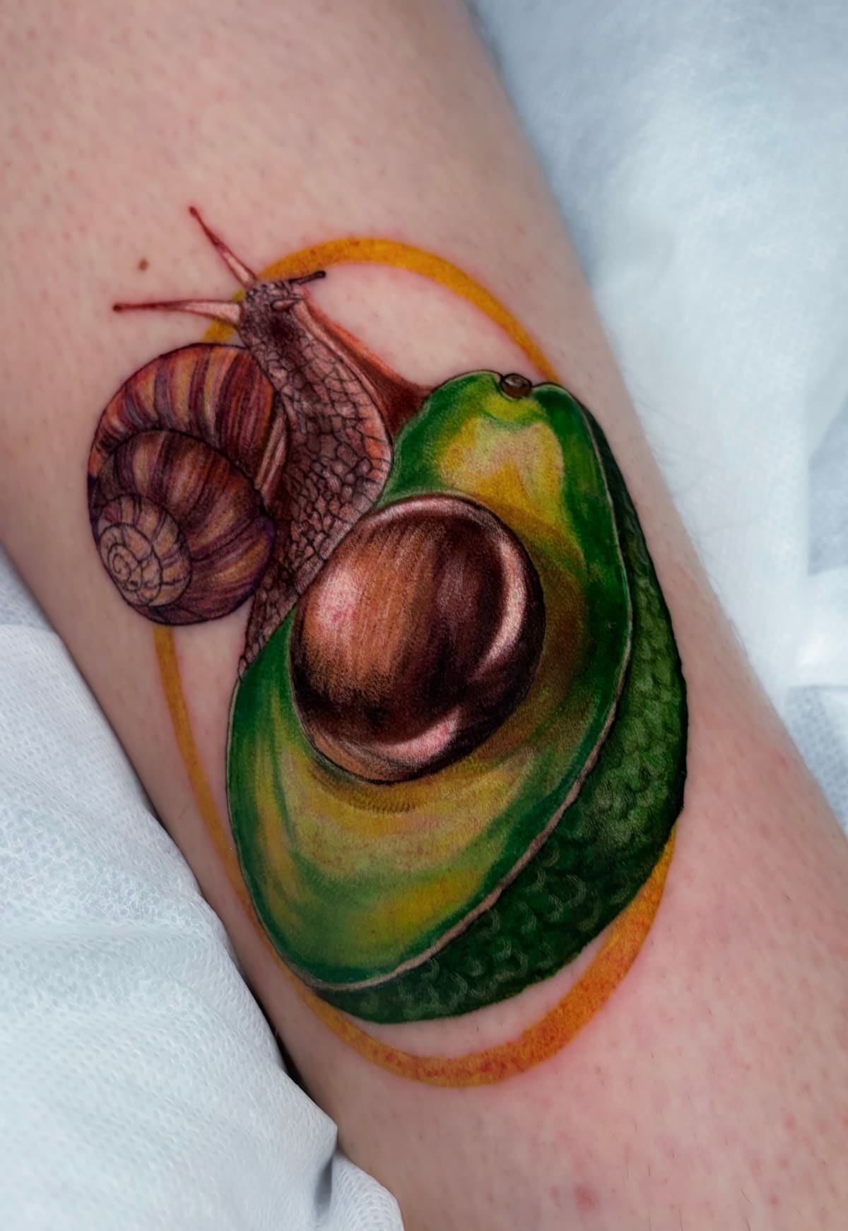 Color Realism & Pop Art tattoo by Aya