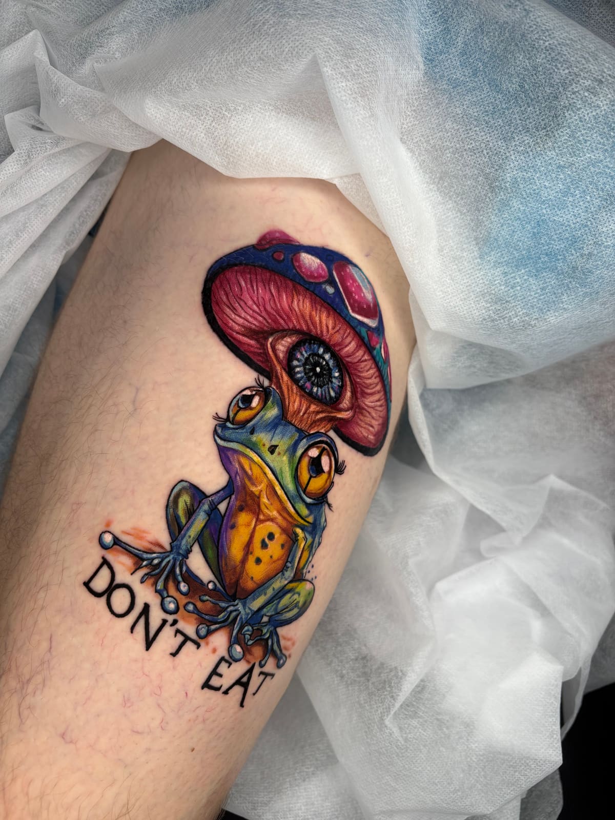 Color Realism & Pop Art tattoo by Aya