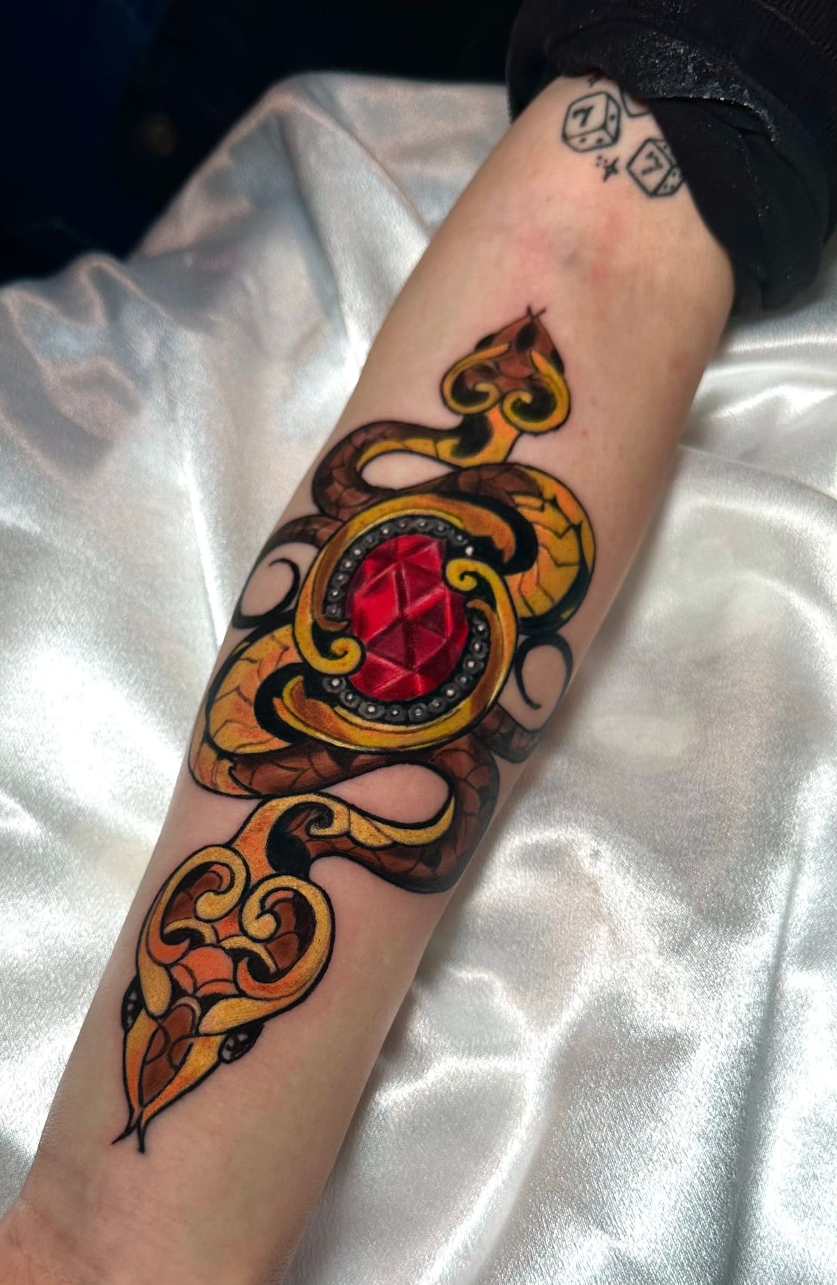 Color Realism & Pop Art tattoo by Aya