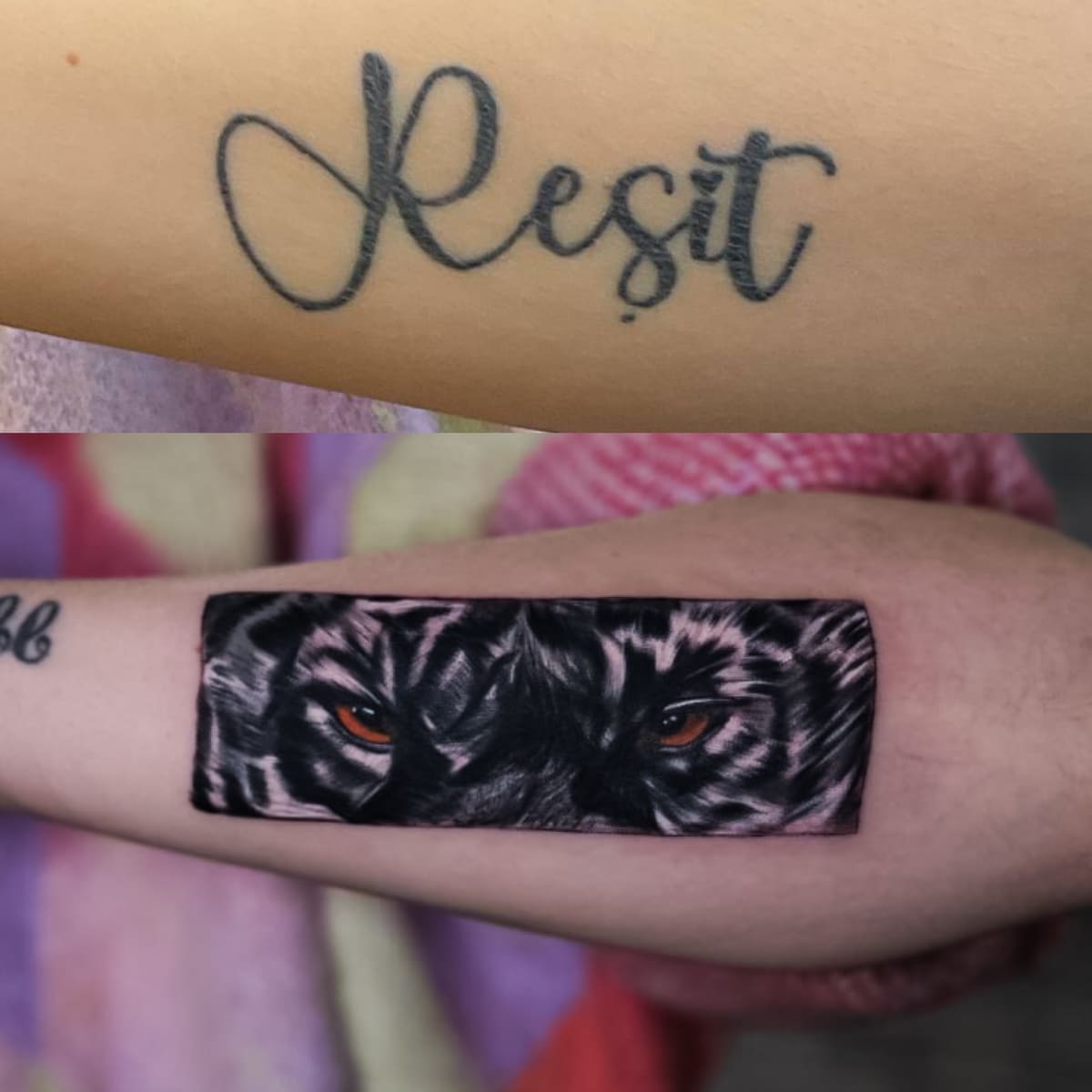 Cover Up tattoo by Aya