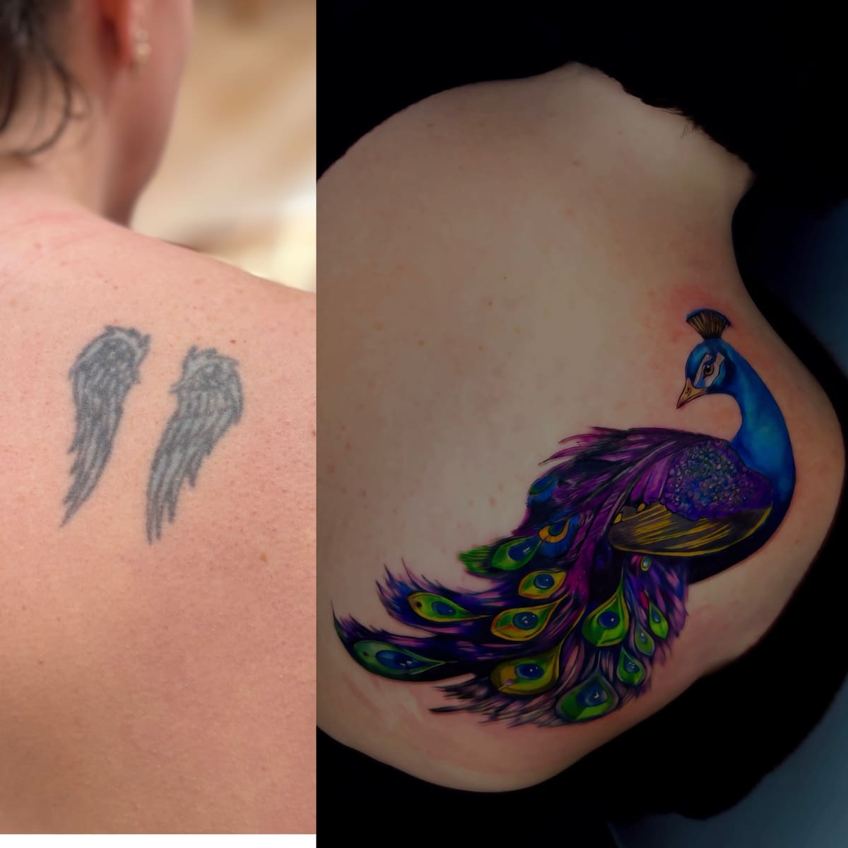 Cover Up tattoo by Aya